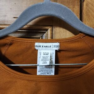 Chloe x Halle Orange Top